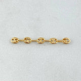 Charm Scrap GC 0.3gr / 1.2in / 18K Gold