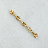 Charm Scrap GC 0.3gr / 1.2in / 18K Gold