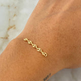 Charm Scrap GC 0.3gr / 1.2in / 18K Gold