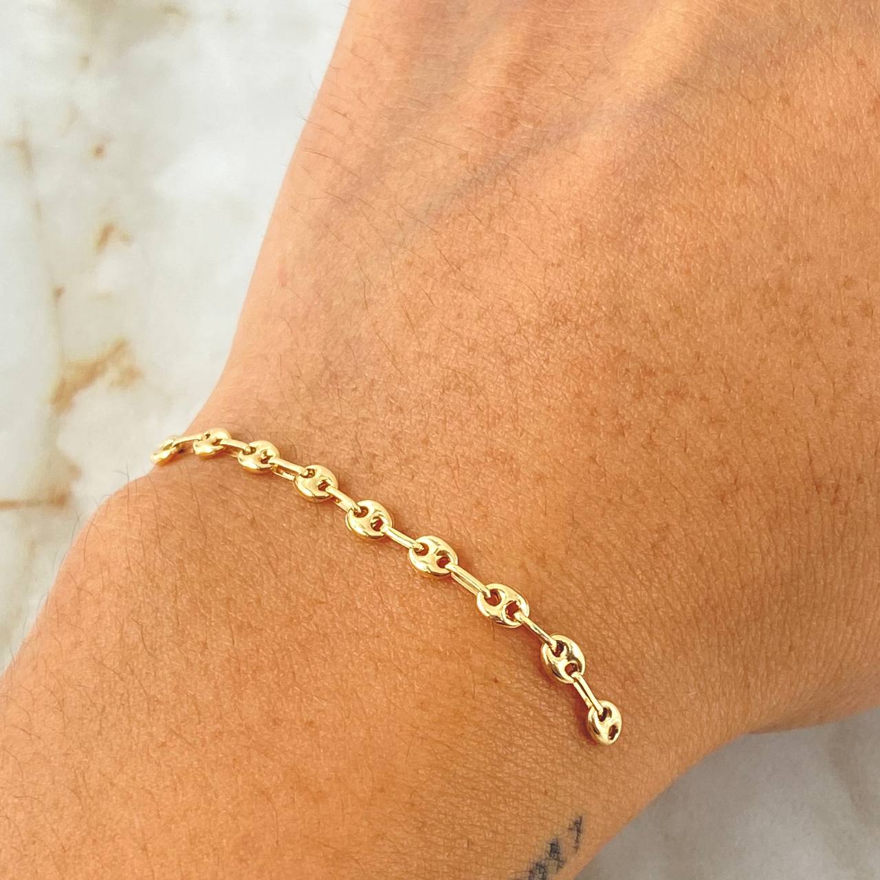 Charm Scrap GC 0.55gr / 2.2in / 18K Gold