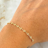 Charm Scrap GC 0.55gr / 6.2cm / 18K Gold