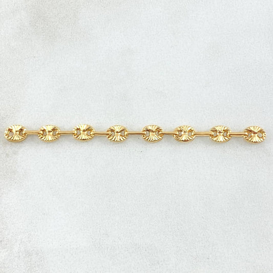 Charm Retazo GC 8 Links 0.9gr / 5.5cm / 4.2mm Yellow Gold 18K