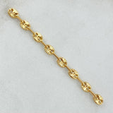 Charm Retazo GC 8 Links 0.9gr / 5.5cm / 4.2mm Yellow Gold 18K