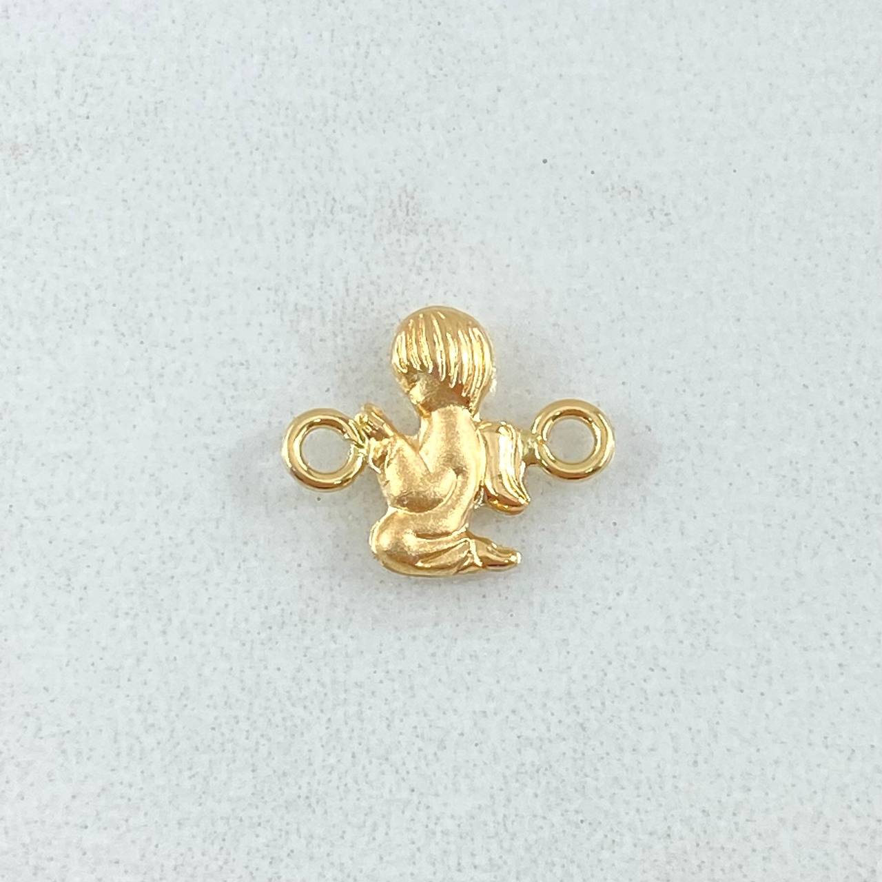 Charm Angel 0.35gr / 1.3cm (0.5in) / Yellow Gold Silhouette 18K
