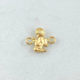 Charm Angel 0.35gr / 1.3cm (0.5in) / Yellow Gold Silhouette 18K