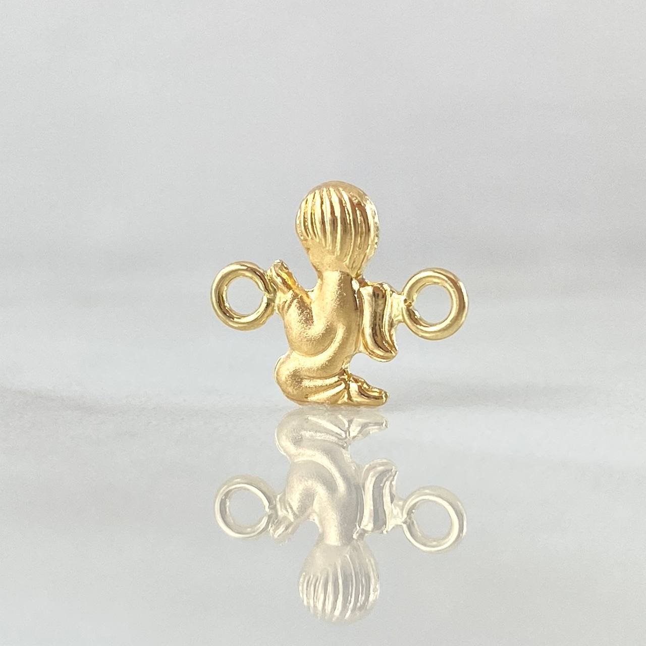 Charm Angel 0.35gr / 1.3cm (0.5in) / Yellow Gold Silhouette 18K