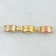Charm 0.9gr / 3.3cm (1.3in) / Three Links Three 18K Golds