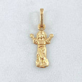 Divine Child Pendant 0.35gr / 3/4 in / 18K Gold ©