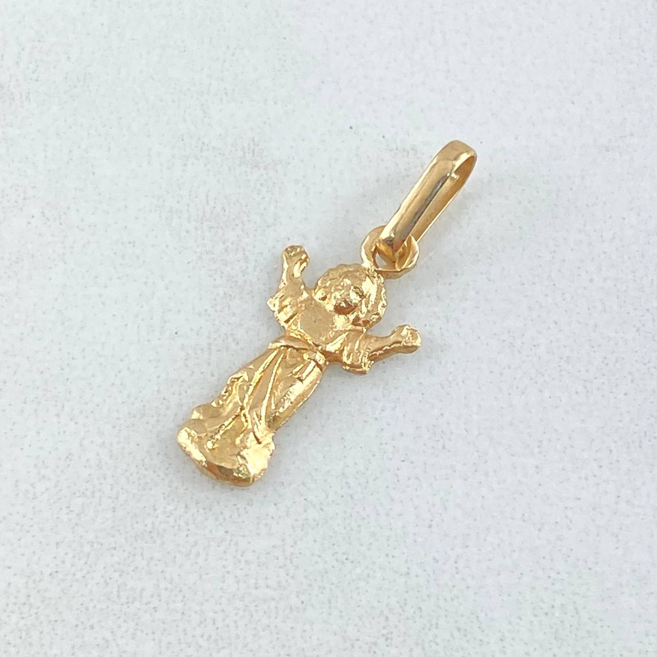 Divine Child Pendant 0.35gr / 3/4 in / 18K Gold ©