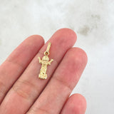 Dije Divino Niño 0.85gr / 2.2cm / Oro Amarillo 18K