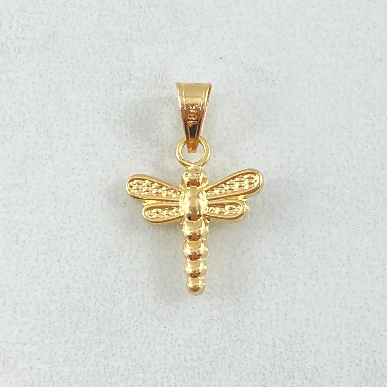 Dije Libelula 0.55gr / 1.9cm / Oro Amarillo 18K