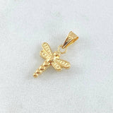 Dije Libelula 0.55gr / 1.9cm / Oro Amarillo 18K
