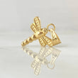 Dije Libelula 0.55gr / 1.9cm / Oro Amarillo 18K