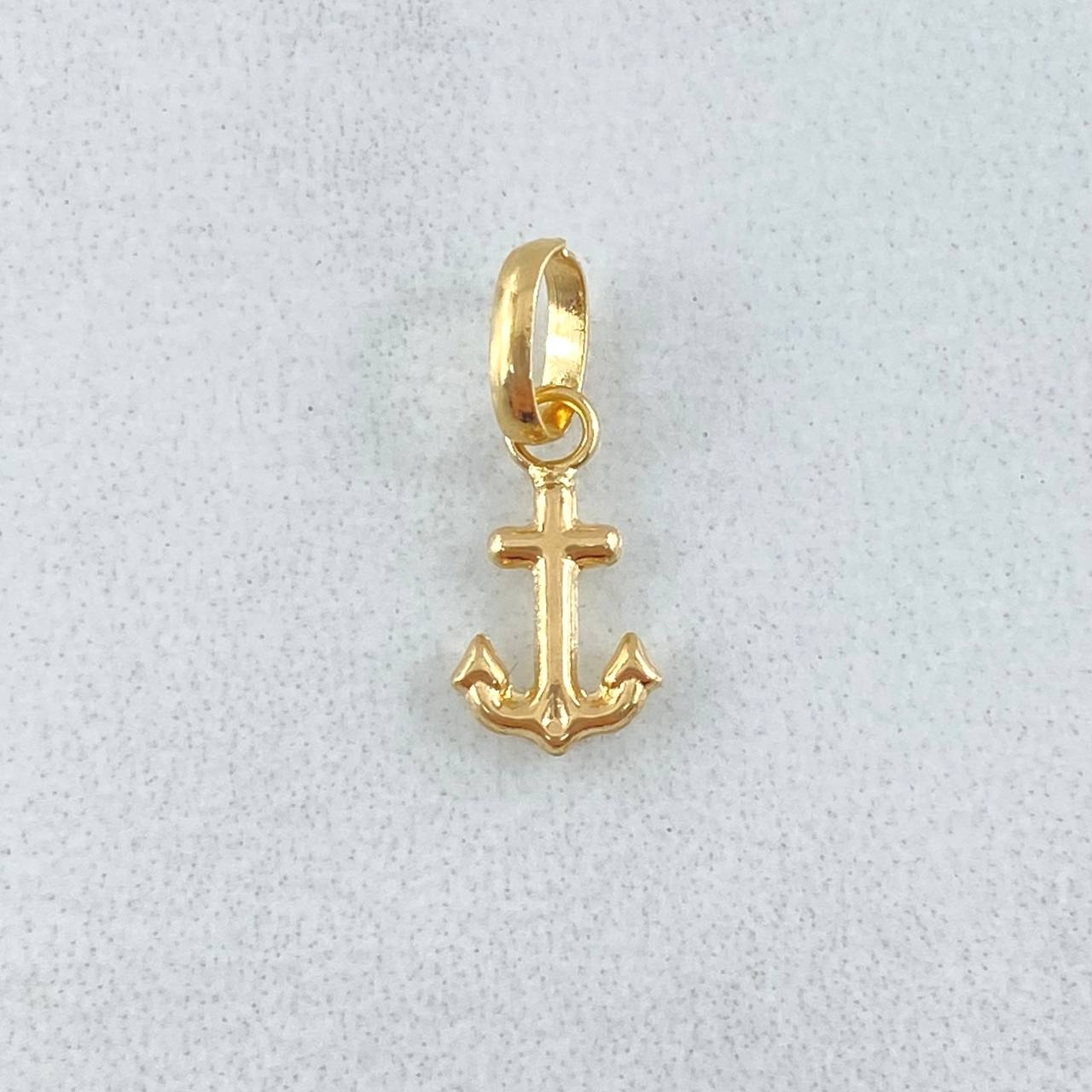 Dije Ancla 0.25gr / 1.4cm / Oro Amarillo 18K
