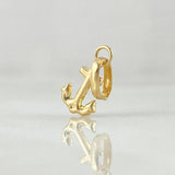 Pendant 0.4gr / 2cm / National Current. 18K Gold *