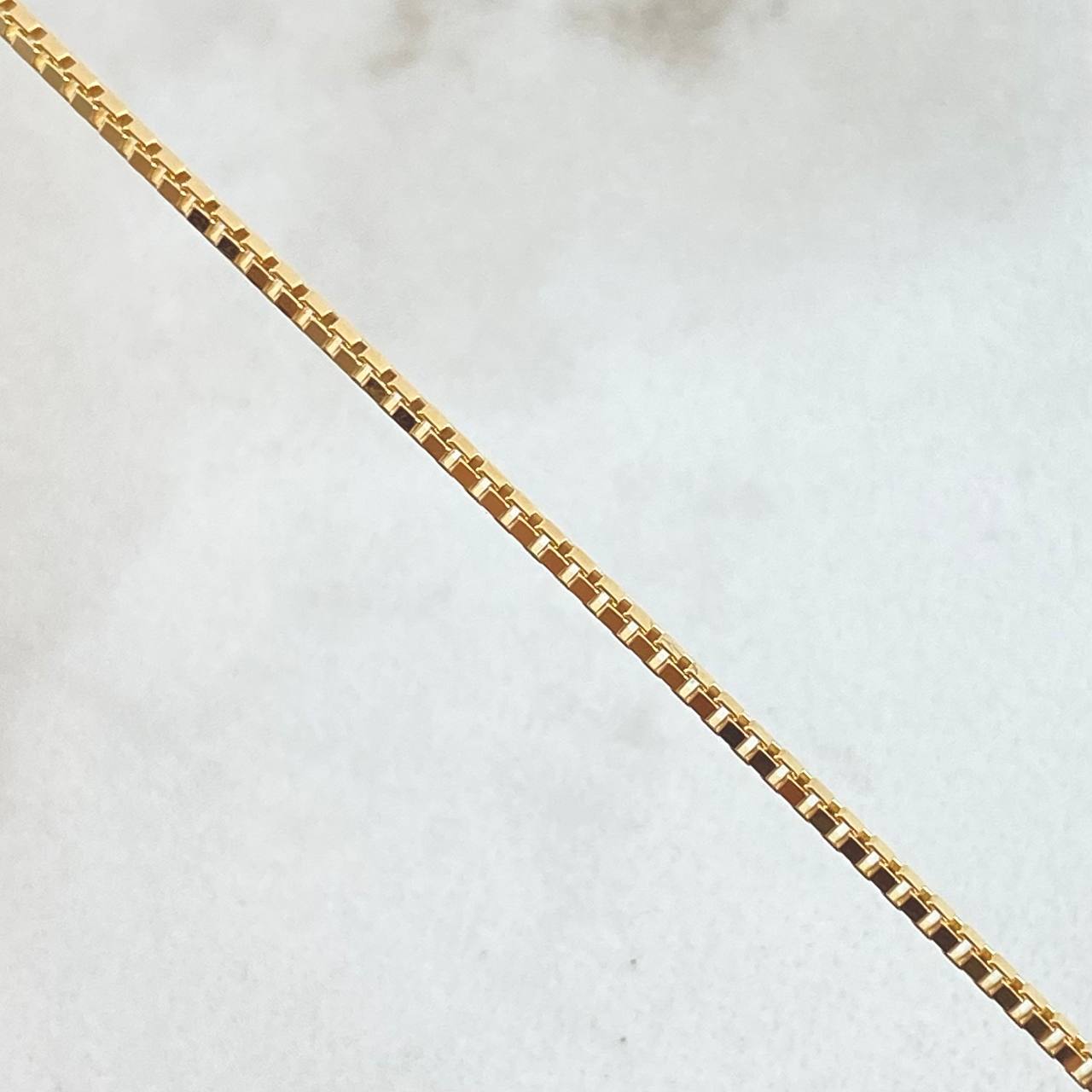 Cadena Veneciana 6.1gr / 23 1/2 in / 1.1mm Oro Amarillo +3 18K *