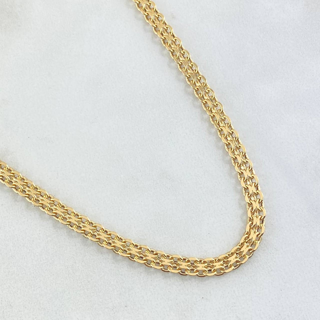 Cadena China 8.3gr / 60cm / 3.8mm Oro Amarillo +0 18K *