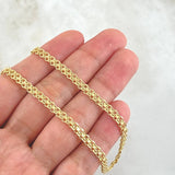 Cadena China 8.3gr / 60cm / 3.8mm Oro Amarillo +0 18K *
