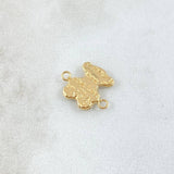Charm Bear TS 0.65gr / 1.5cm / 18K Yellow Gold Lettering