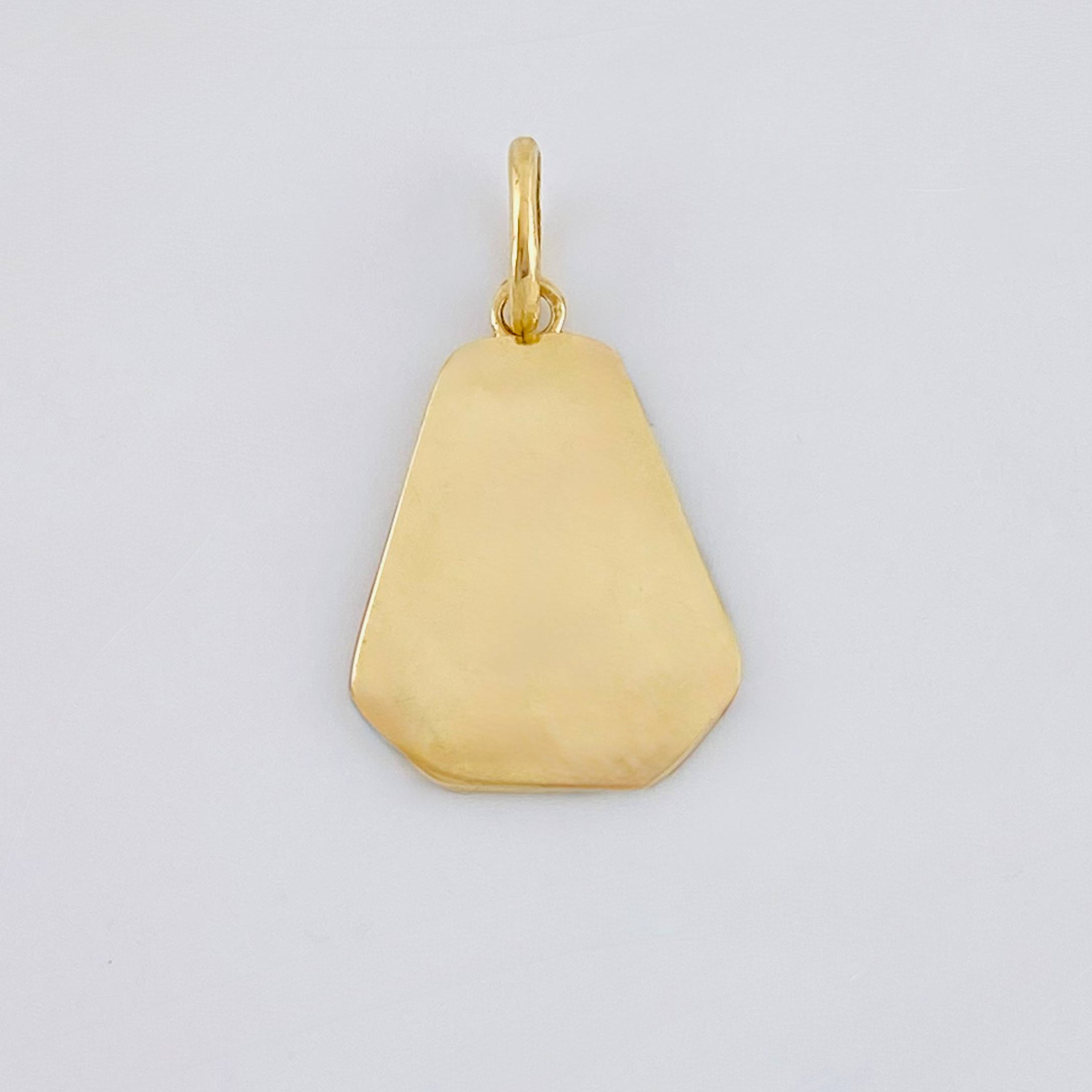 Dije Deportes Tolima 1.9gr / 1 in / Oro Amarillo 18K