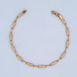 Pulso Rustico Capullo 3.85gr / 21cm / Oro 18K $