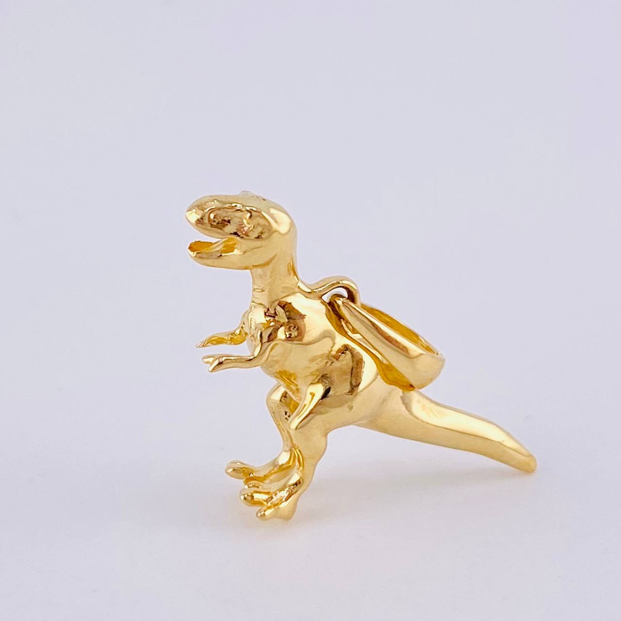 Dije Dinosaurio Rex 3.15gr / 1 in / Oro Amarillo 18K *