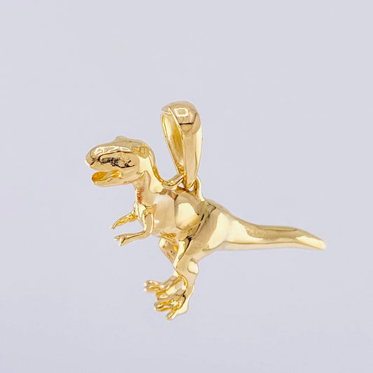Dije Dinosaurio Rex 3.15gr / 1 in / Oro Amarillo 18K *