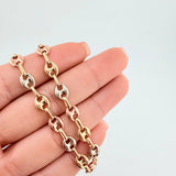 Tobillera Gc 4.9gr / 9 3/4 in / 6.3mm Tres Oros 18K ©