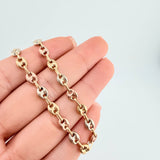 Tobillera Gc 3.5gr / 9 1/4 in / 4.1mm Tres Oros 18K ©