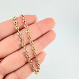 Gc Anklet 2.85gr / 10 in / 3.7mm 18K Three Golds