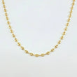 Cadena GC 6.25gr / 23 3/4 in / 3.1mm Oro Amarillo 18K &