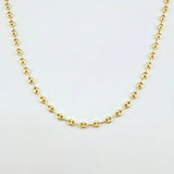 Cadena GC 6.25gr / 23 3/4 in / 3.1mm Oro Amarillo 18K &