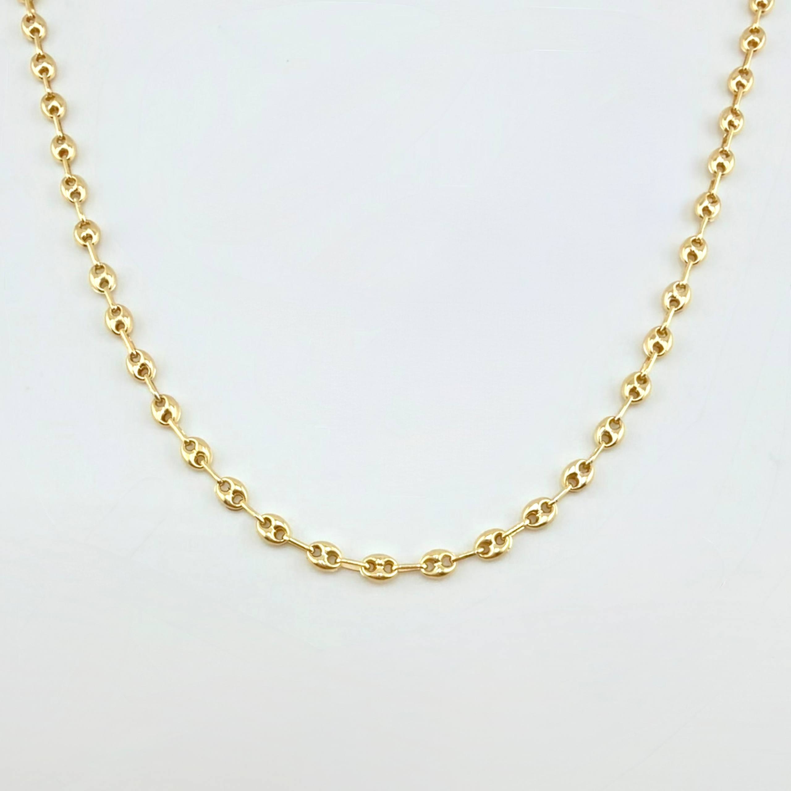 Cadena Gc 7.85 g / 25 1/2 in / 3.8 mm Oro Amarillo 18K