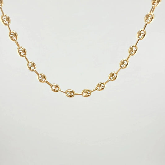Cadena Gc 7.3 g / 23 1/2 in / 3.3 mm Oro Amarillo 18K