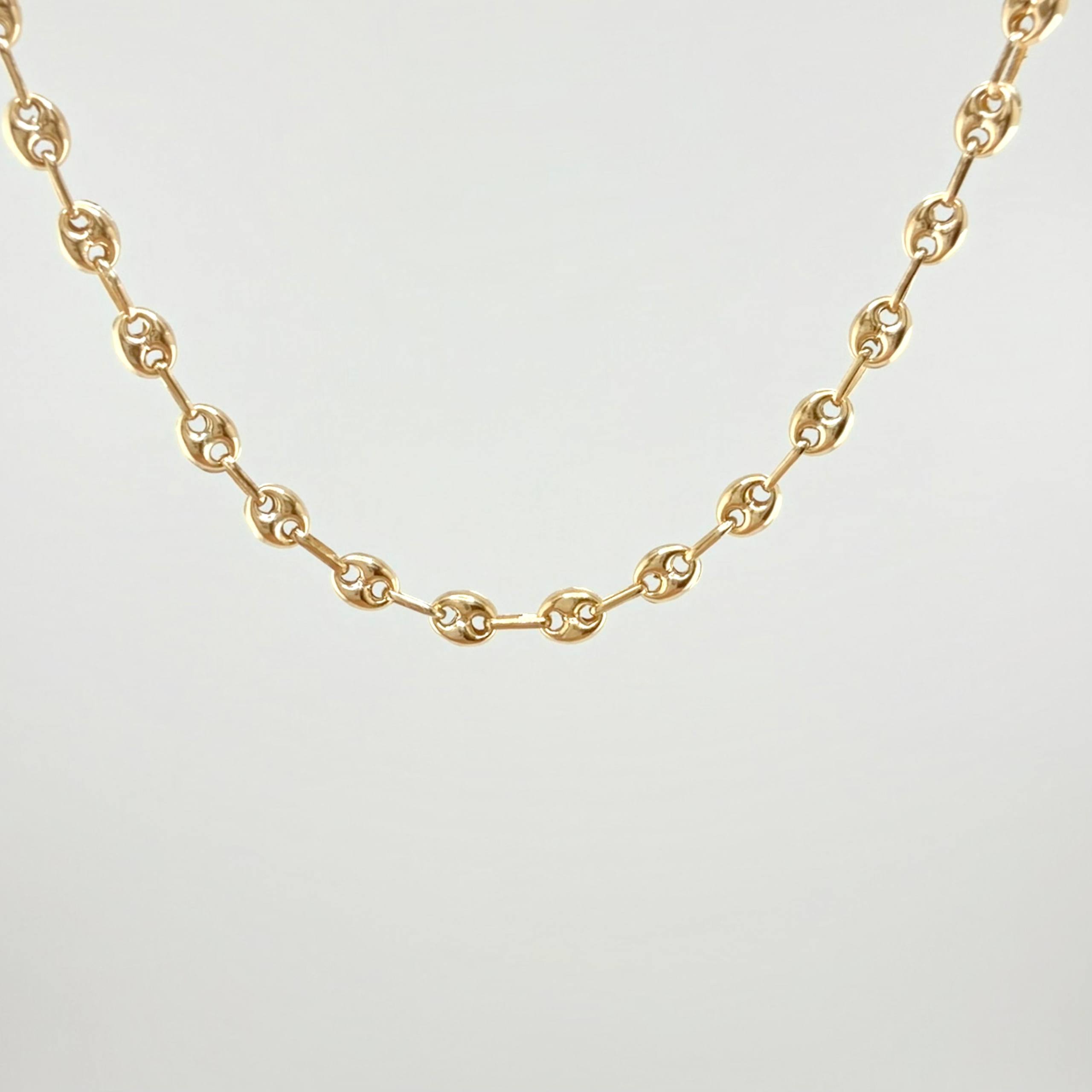 Cadena Gc 6.2gr / 25 3/4 in / 3.3mm Oro Amarillo 18K ©