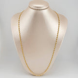 Cadena Gc 6.2gr / 25 3/4 in / 3.3mm Oro Amarillo 18K ©