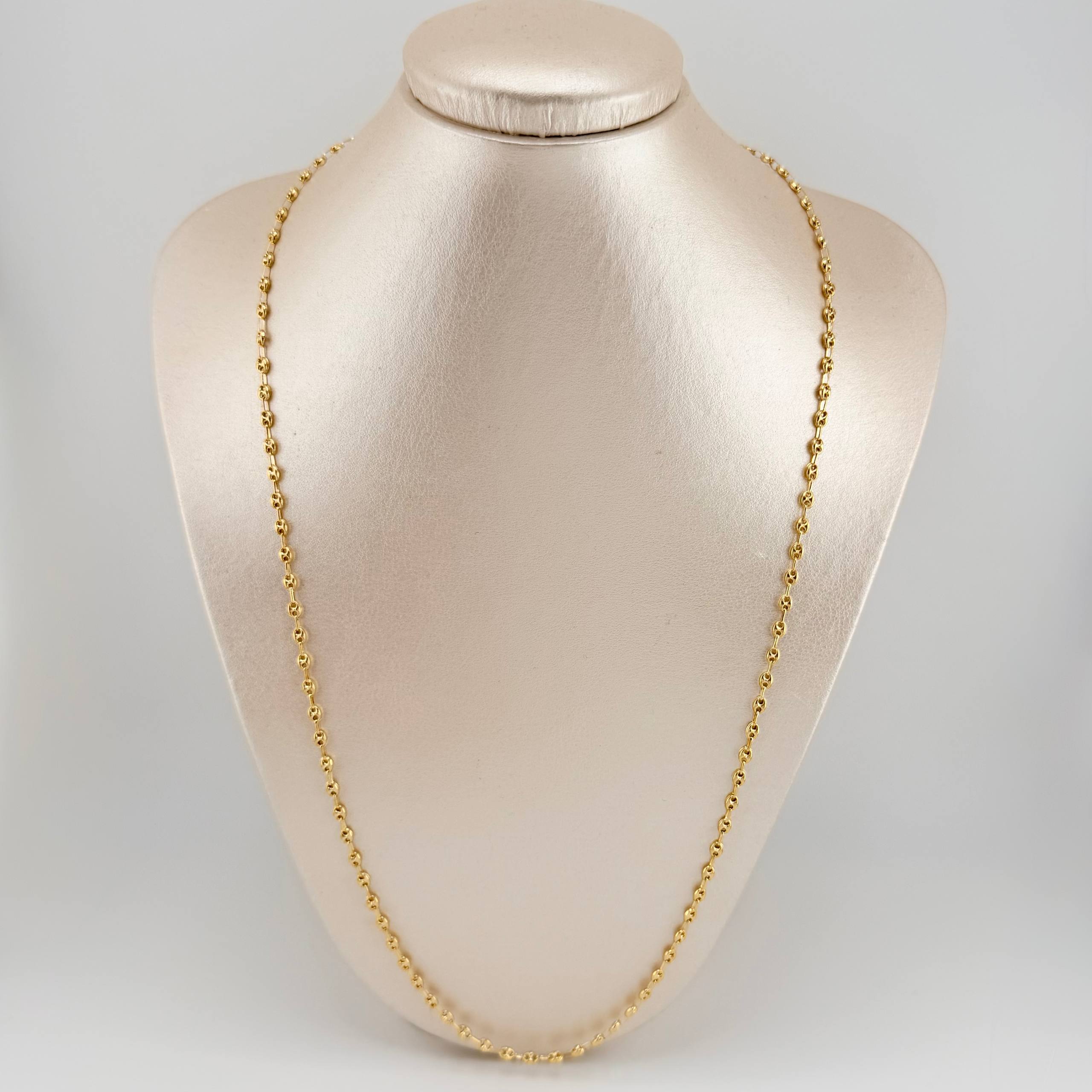 Cadena Gc 7.85 g / 25 1/2 in / 3.8 mm Oro Amarillo 18K