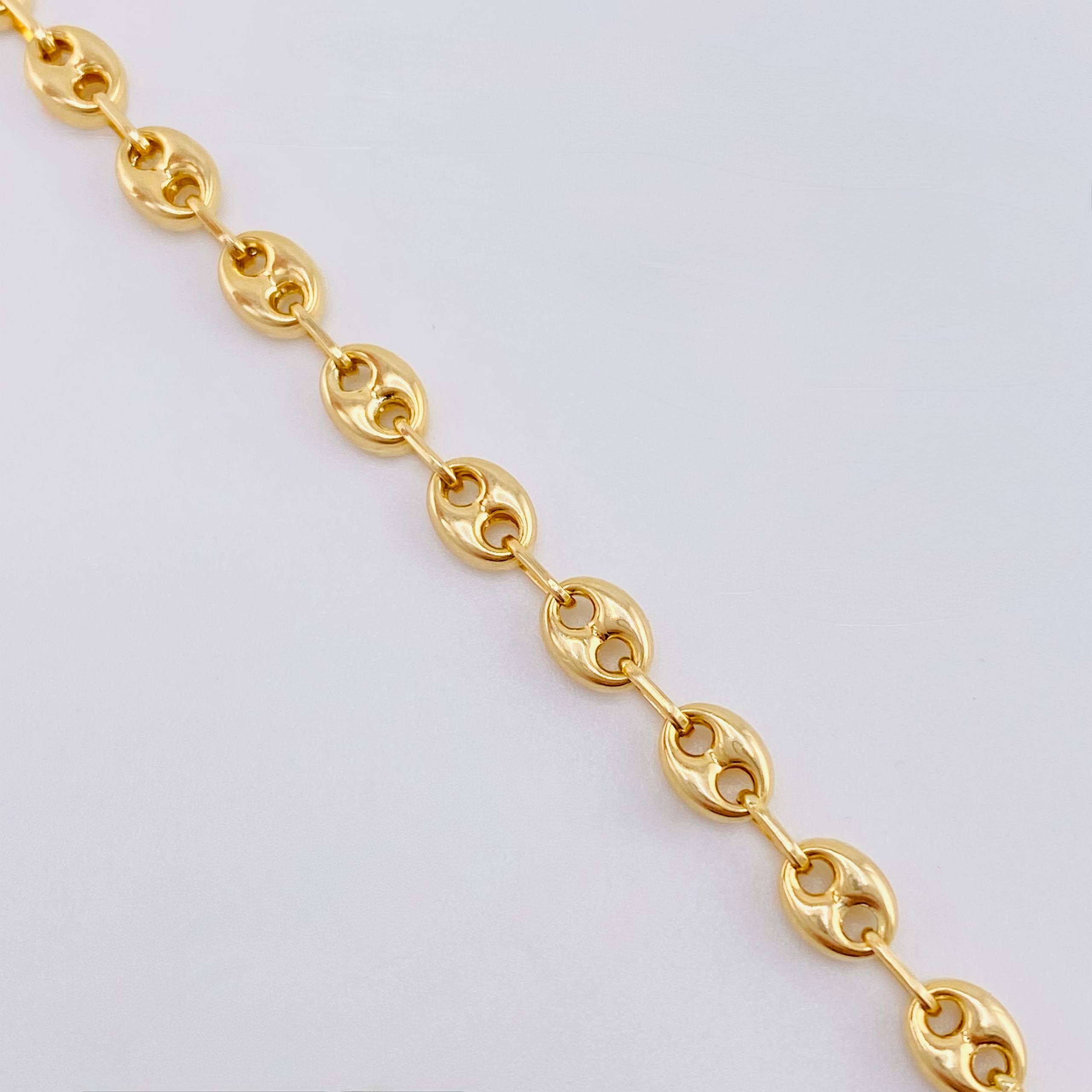 Cadena Gc 11gr / 25 1/2 in / 4.7mm Oro Amarillo 18K