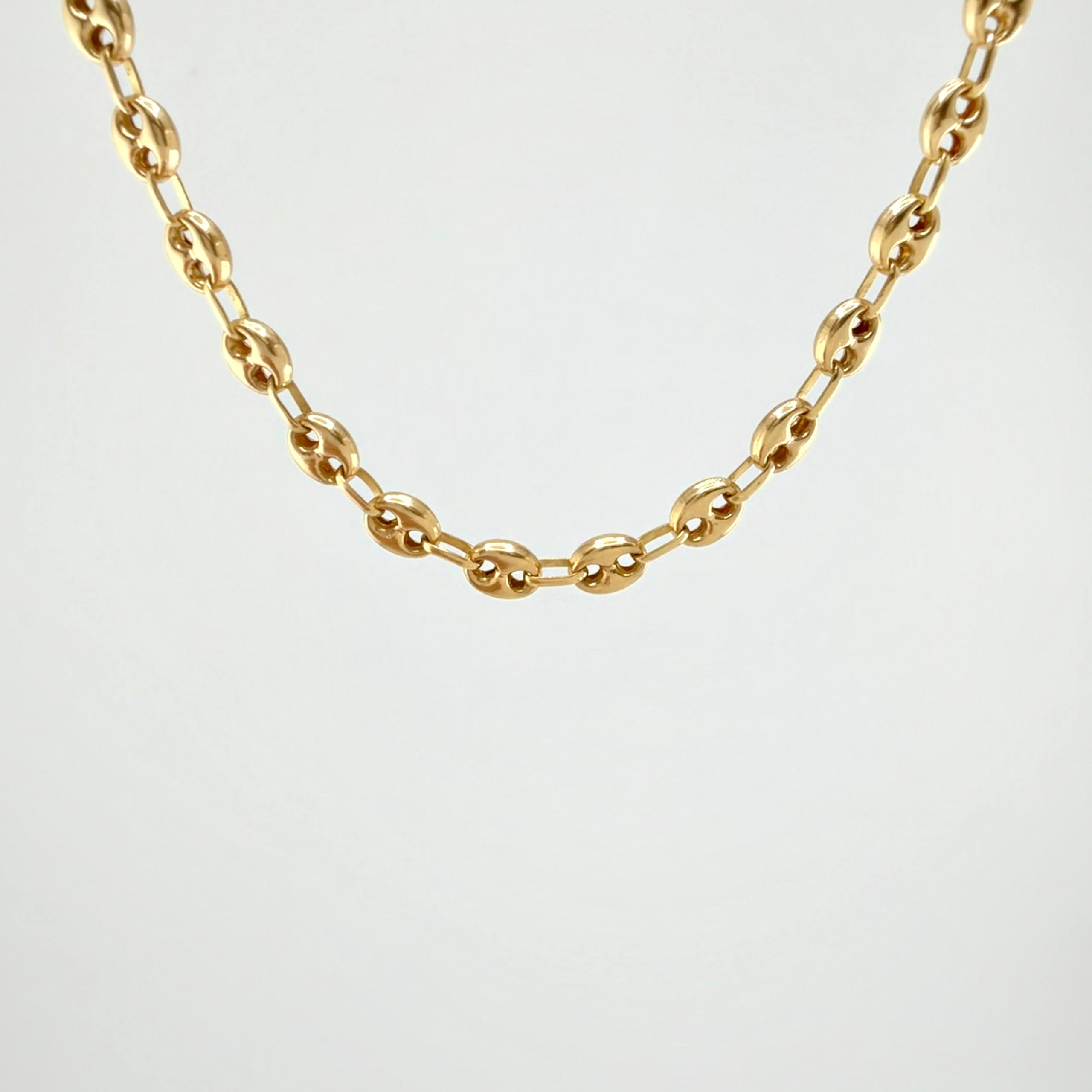 Cadena Gc 7.75gr / 20 in / 4.3mm Oro Amarillo 18K