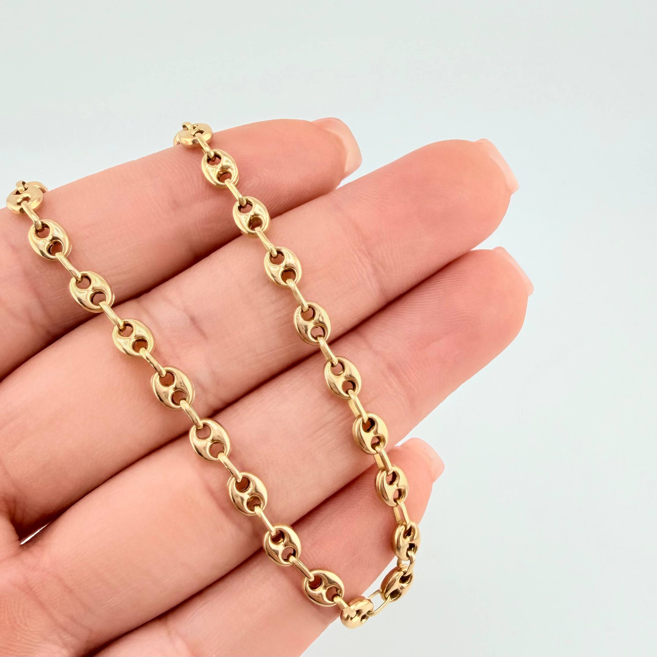 Cadena Gc 7.75gr / 20 in / 4.3mm Oro Amarillo 18K