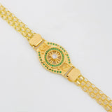 Bismark Bracelet Strap Helm Anchor 12.5g / 7 1/4 in / 7mm 18K Yellow Gold