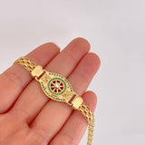 Bismark Bracelet Strap Helm Anchor 12.5g / 7 1/4 in / 7mm 18K Yellow Gold