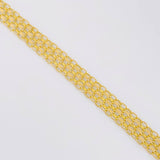 Pulso Chino 7g / 6 1/2 in / 9.6mm Oro Amarillo 18K
