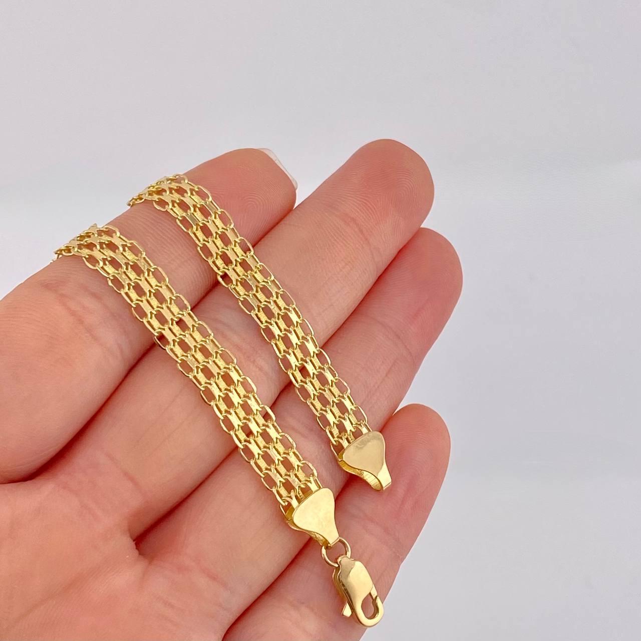 Pulso Chino 8.35g / 8 in / 9.8mm Oro Amarillo 18K