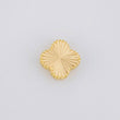 Diamond Cut Charm Clover 1.25g / 1/2 in Yellow Gold 18K