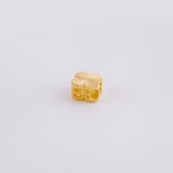 Diamond Cut Clover Charm 0.25g / 1/4 in 18K Yellow Gold