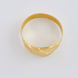 Anillo Carril Trio Olas 1.85 g / T8 1/2 Oro Amarillo 18K