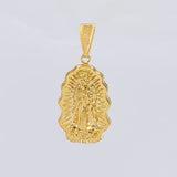 Dije Virgen De Guadalupe 2.1 g / 1 1/2 in Oro Amarillo 18K
