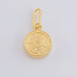 Pendant Soccer Ball 0.65 g / 3/4 in Yellow Gold 18K