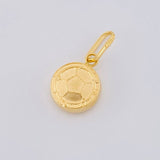 Pendant Soccer Ball 0.65 g / 3/4 in Yellow Gold 18K